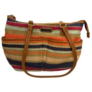 Tyler Rodan Multicolor Striped Women's Bag
